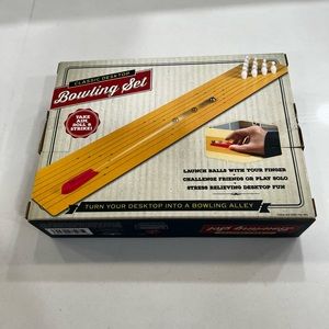 Meridian Point Classic Desktop Bowling Set Game New in Box